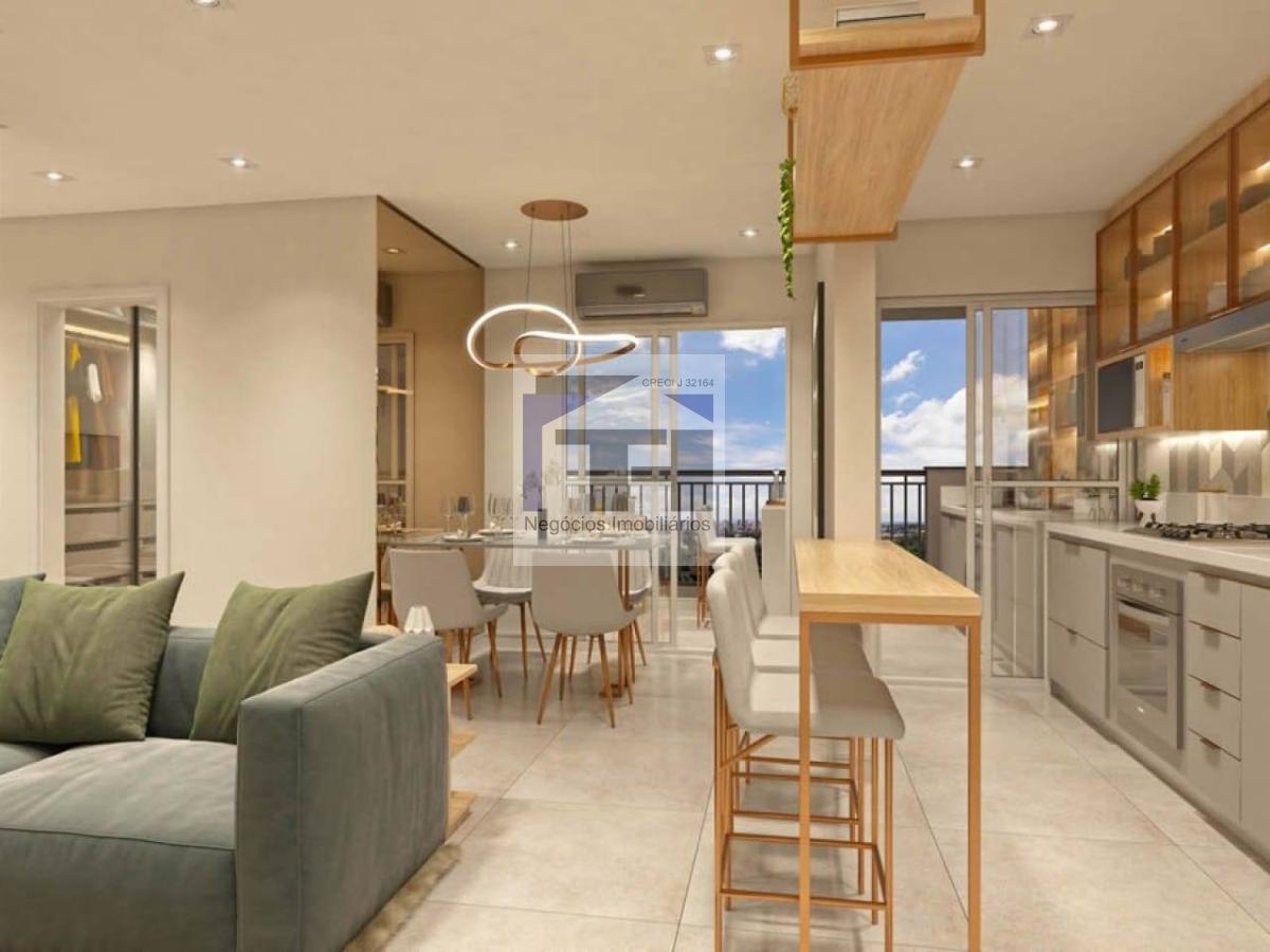 Apartamentos com 2 ou 3 dormitórios com suíte, varanda gourmet e 2 vagas de garagem cobertas. - TH Negócios Imobiliários