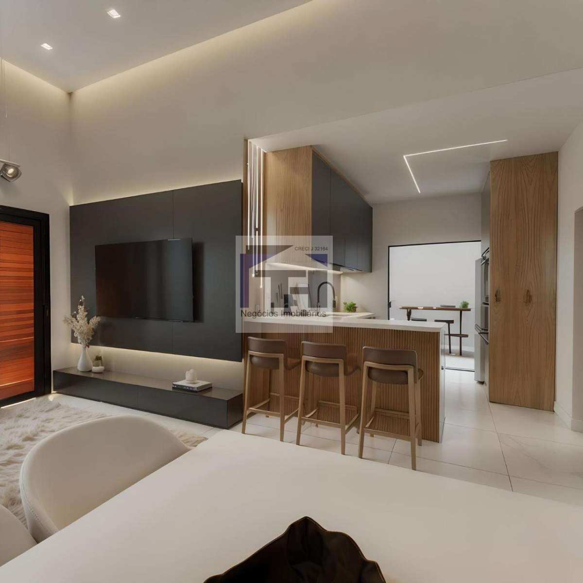 Casa de condomínio à venda, no Vila das Palmeiras,  em Americana, Jardim Governador Mário Covas III, com 3 quartos, 105m² - TH Negócios Imobiliários