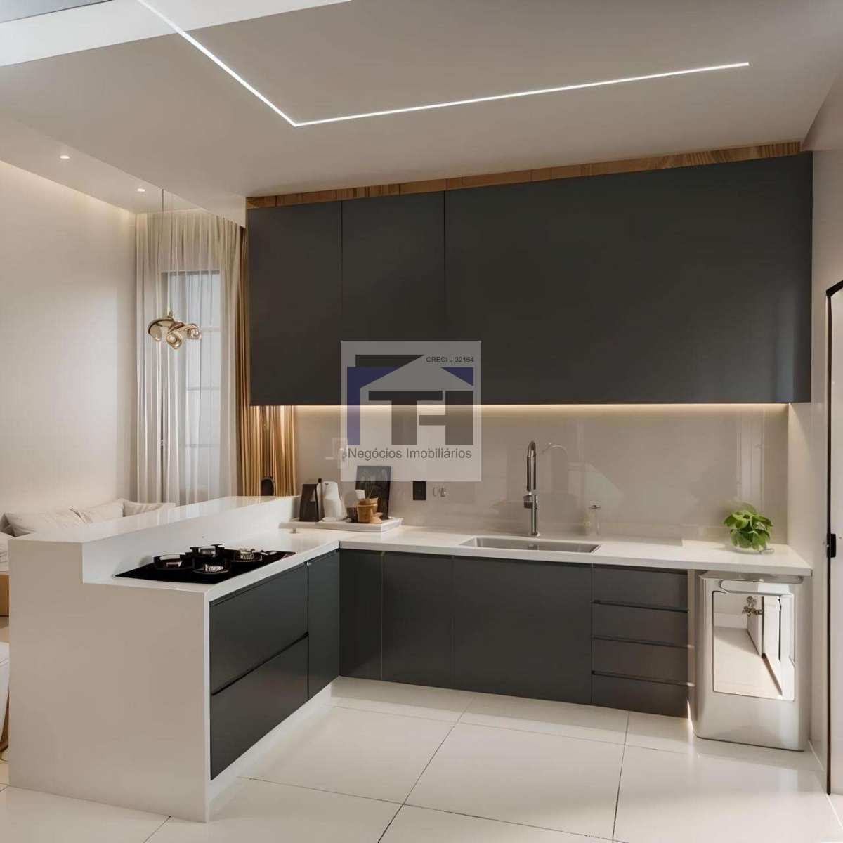 Casa de condomínio à venda, no Vila das Palmeiras,  em Americana, Jardim Governador Mário Covas III, com 3 quartos, 105m² - TH Negócios Imobiliários